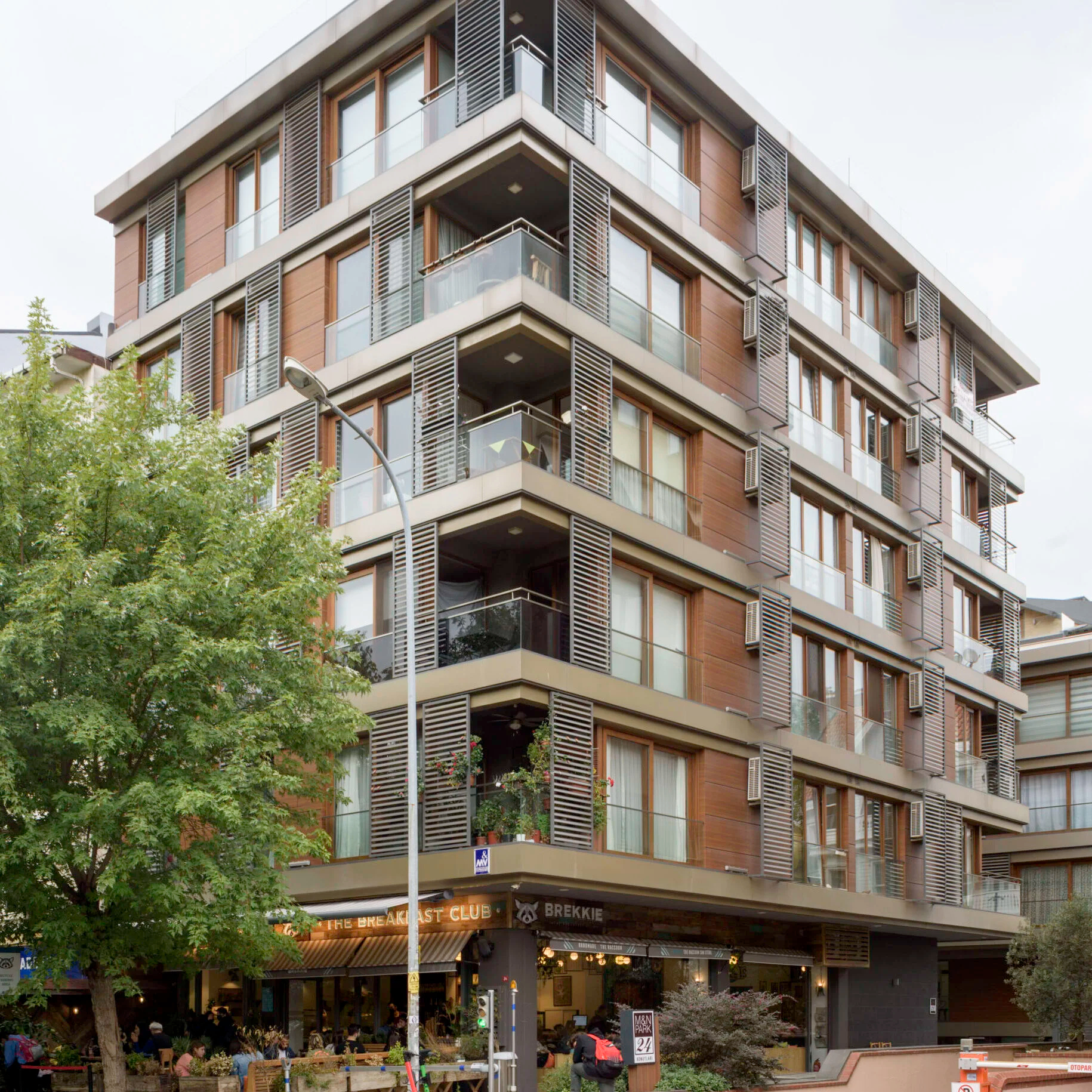 Modern residential building